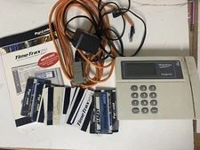 Pyramid Timetrax Pro Time Stamp Tracking Machine Time Card Checkin Time Clock
