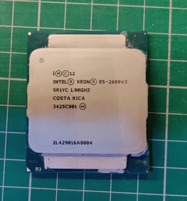 Intel Xeon Prozessor E5-2609 v3 Hex Core 15MB Cache 1,90GHz CPU SR1YC
