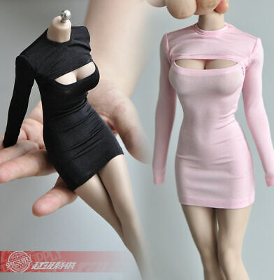 1/6 Elastic Skinny Zipper Clothes Fit For 12inch Female Phicen TBL Figure Body 