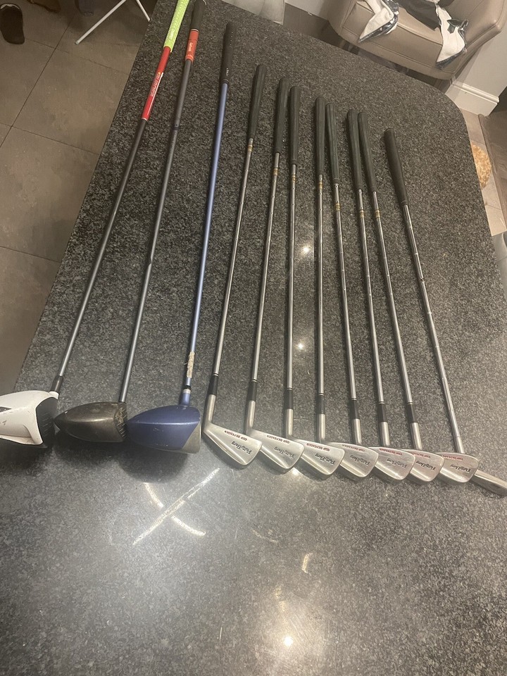 Taylor made bag & Taylor Made Burner Driver With Wilson Irons eBay