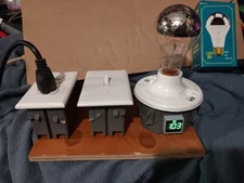 Dim Bulb Tester for Amplifiers current limiter *INCLUDING 100W bulb & METER*