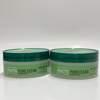 Garnier Fructis Pure Clean Finishing Paste 2 oz. Each (2 Pack)