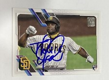 2021 Topps Update Jorge Ona Rookie #US323 Padres Signed Card Autographed Auto Rc