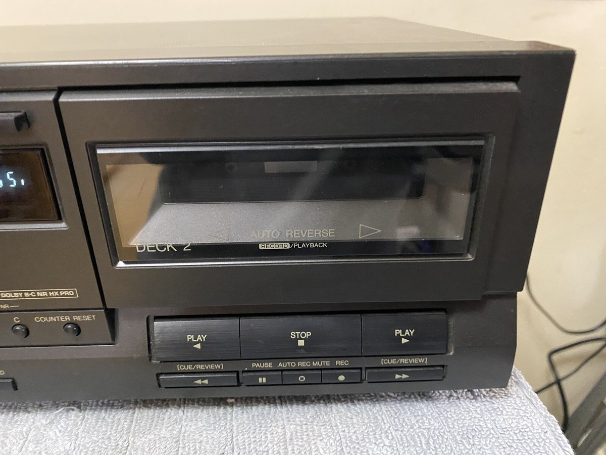 Technics RS-TR262 Stereo Dual Tape Player Cassette Recorder