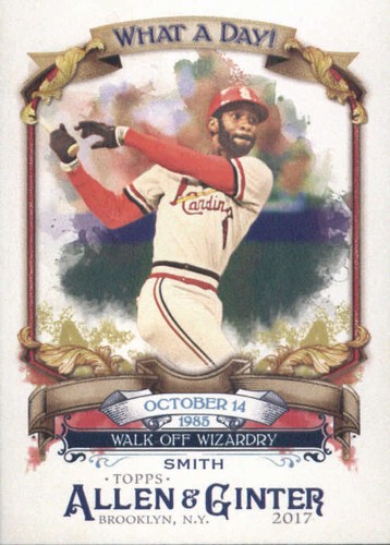 2017 Allen and Ginter - What a Day Inserts - Singles - You Pick - Bild 37 von 67