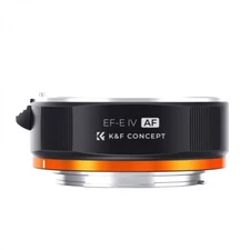 K&F Concept Auto Focus Lens Mount Adapter Canon EF/EF-S to EOS R Electronic Lens