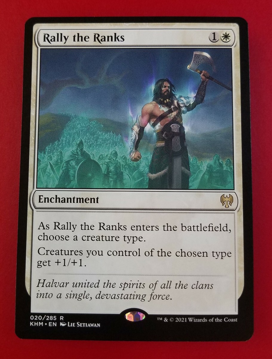 1x Rally the Ranks | Kaldheim | MTG Magic Cards