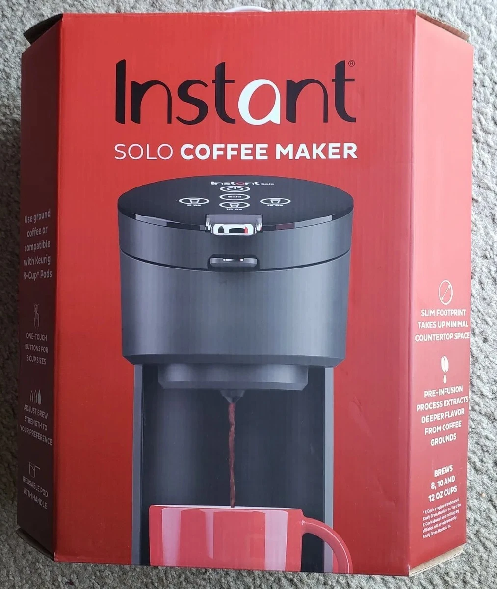 INSTANT POT Solo Coffee Maker Matt Black NEW