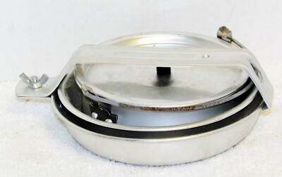 Vintage 5 Piece Backpacking Camping Pure Aluminum Cooking Pot Handle Set