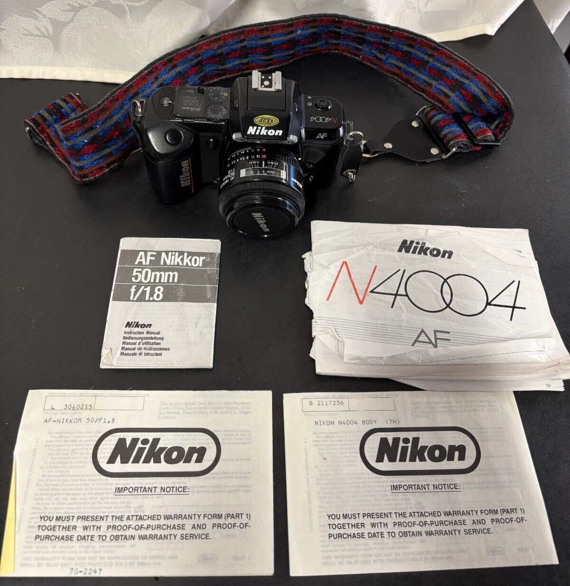 Nikon N4004 35 mm Film Cameras for sale | eBay