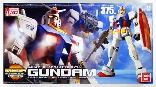 Bandai 1:48 RX-78-2 Mega Size Model Gundam Plastic Model Kit #2087016~NEW in BOX - Picture 2 of 2