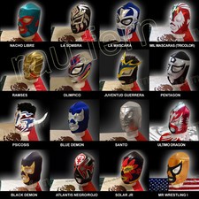 Wrestling Mask Santo Blue Demon Nacho Libre Juventud Guerrera Ramses