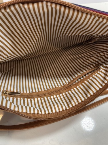 Bandolera tapiz de color brillante sin marca para mujer cartera mediana con borla - Imagen 5 de 13