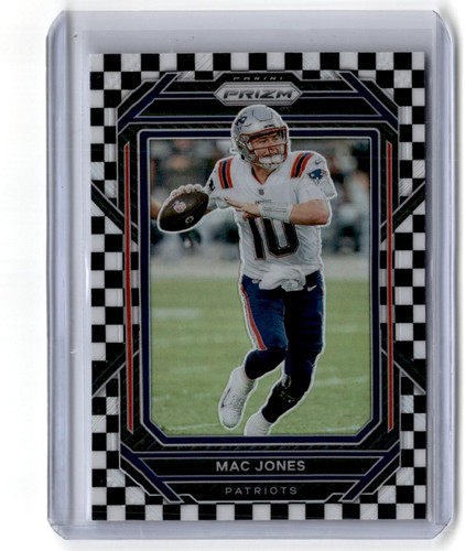 2022 Panini Prizm #197 Mac Jones Black and White Checker - Bild 1 von 2