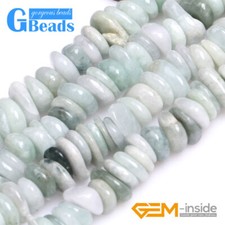 8x12mm Natural Jade Stone Gemstone Semi Precious Heishi Spacer Beads Jewelry 15"