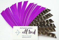 Fletching feathers 5" shield cut 18 pack 