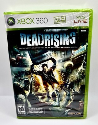 dead rising xbox 360 Black Label 1 Printed Mint Condition Brand New Sealed