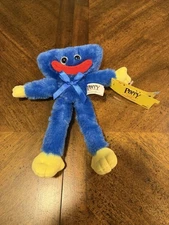 Poppy Playtime Huggy Smile Blue Official 9 Inch Plush New w/ Tag