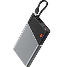 Portable Charger Power Bank, 10000mAh 22.5W PD Super Fast Charging Powerbank ...