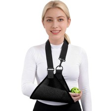 Breathable Mesh Shower Arm Sling, Shoulder Immobilizer, with Adjustable Upper...