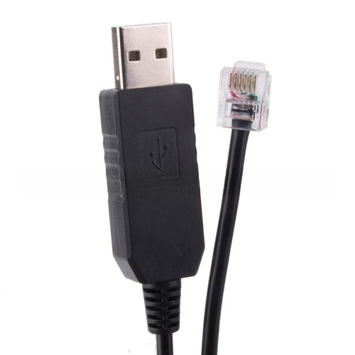 180CM USB to RJ12 RS232 Adapter Cable Virtual Serial Cord Fast Data Transfer - Picture 4 of 8
