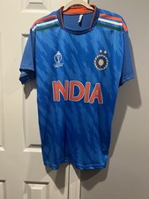 India Cricket World Cup 2023 Virat Kohli 18 Blue Shirt Oversized XXL