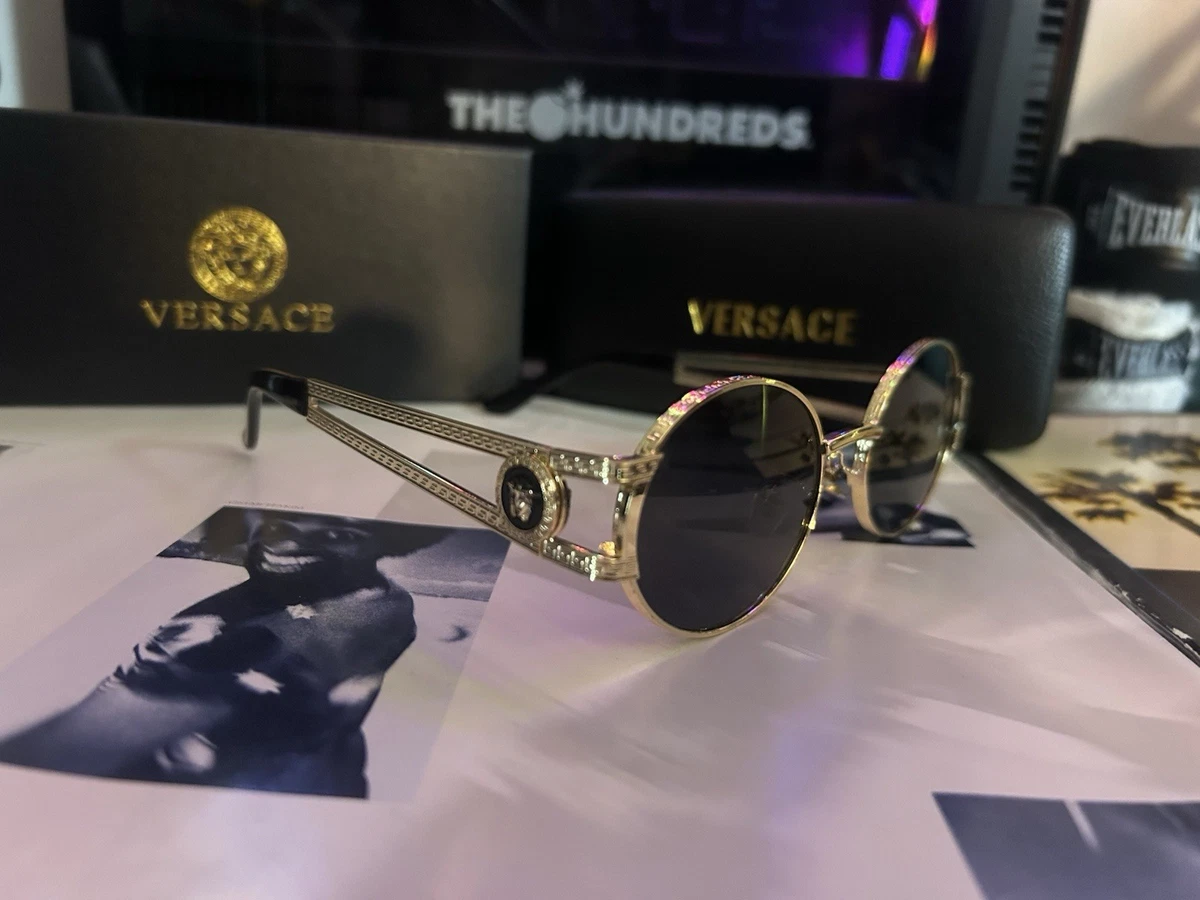 Versace Round Vintage Sunglasses for sale | eBay