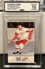 1988-89 Esso NHL All-Star Collection Gordie Howe, Bobby Hull, Mark Messier Gem10