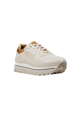Sneaker Alviero Martini Femme - Modèle GG.0004 - Taille 37 EU - Cuir Verni Noir - Occasion Comme Neuves