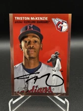 2023 Topps Chrome Platinum Anniversary -Triston McKenzie Rose Gold Refractor /75