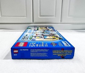 LEGO CITY MARINA 4644 BOAT BEACH TOWER QUAD BIKE SURFER DIVER 5 MINIFIGS MISB