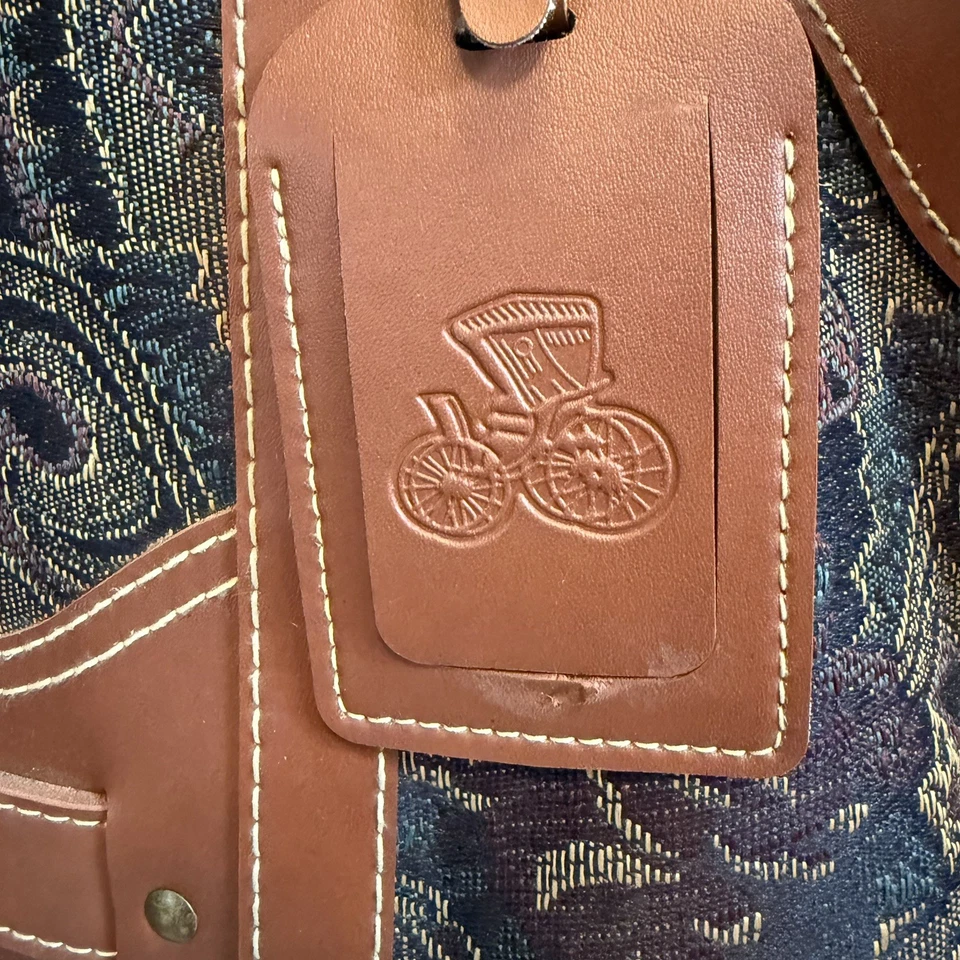 Bolsa de golfe Daiwa Coach Collection tapeçaria e couro capa de chuva feminina outono coll - Imagem 3 de 4