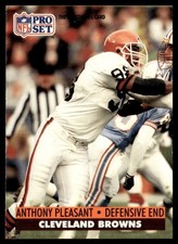 1991 Pro Set Anthony Pleasant Cleveland Browns #475
