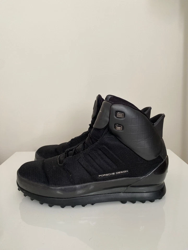 Porsche Design x Adidas Shoes EUR 45 , UK 12 1/2 Black Snow Winter Boot - Bild 2 von 4
