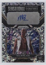 2023 Panini Prizm WWE Sensational Signatures Under Card Malik Blade Auto 9cr