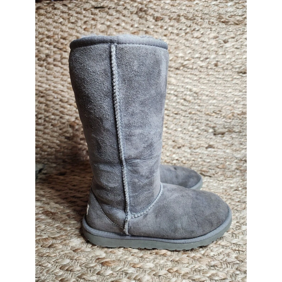 UGG Classic Tall Gray Boots for Women for sale | eBay