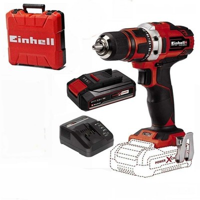 Einhell 18V Bohrschrauber TE-CD 18/40 Li- Akku 2.5 Ah Koffer
