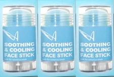 LASplash Cosmetics Soothing & Cooling Face Stick – Instant Refreshment Set of 3