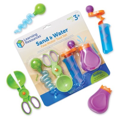 Learning Resources Sand & Wasser Feinmotorik-Set, klein, bunt 