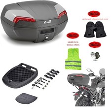 PER BMW K 100 LT  BAULETTO GIVI VALIGIA E46 RIVIERA TOP CASE MONOLOCK 46LT MOTO