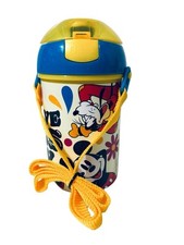 Disney Mickey Mouse  Friends Kids Plastic Sippy Cup with Pop Up Straw - NEW
