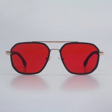 Peak Wellness Supply - Metal Frame Red Lens Blue Light Blocking Glasses