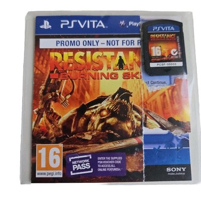 Resistance Burning Skies PS Vita