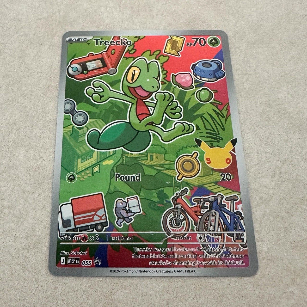 Pokémon TCG Treecko 055 First Partners Series 3 Hoenn holo NM EN