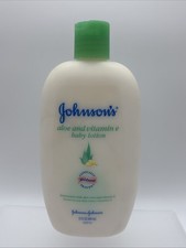 Johnson's Baby Lotion with Aloe and Vitamin E 15 oz HTF Brand New Sealed