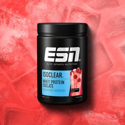 ESN Isoclear Whey Protein Isolate - 908 g - Fresh Cherry - 30.04.2027