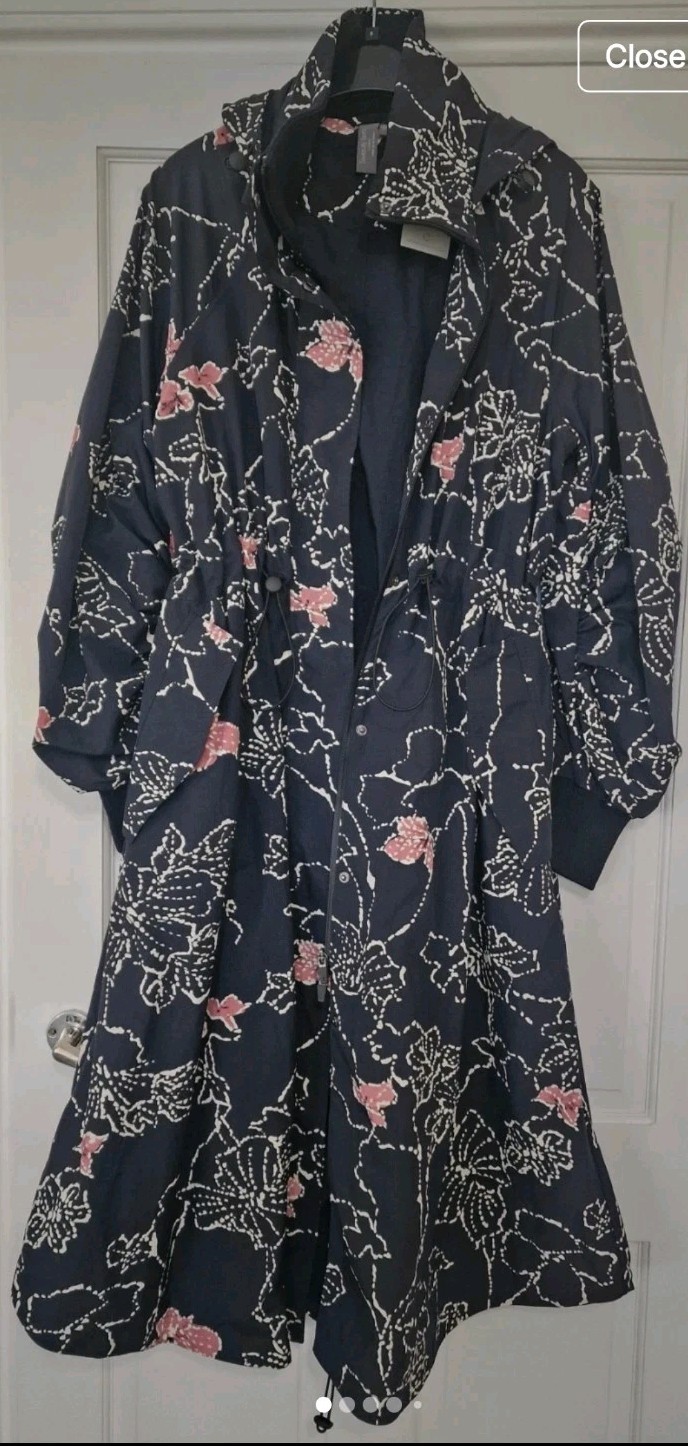 Sweaty Betty Kyla Longline Parka Jacket Coat XXS image 2