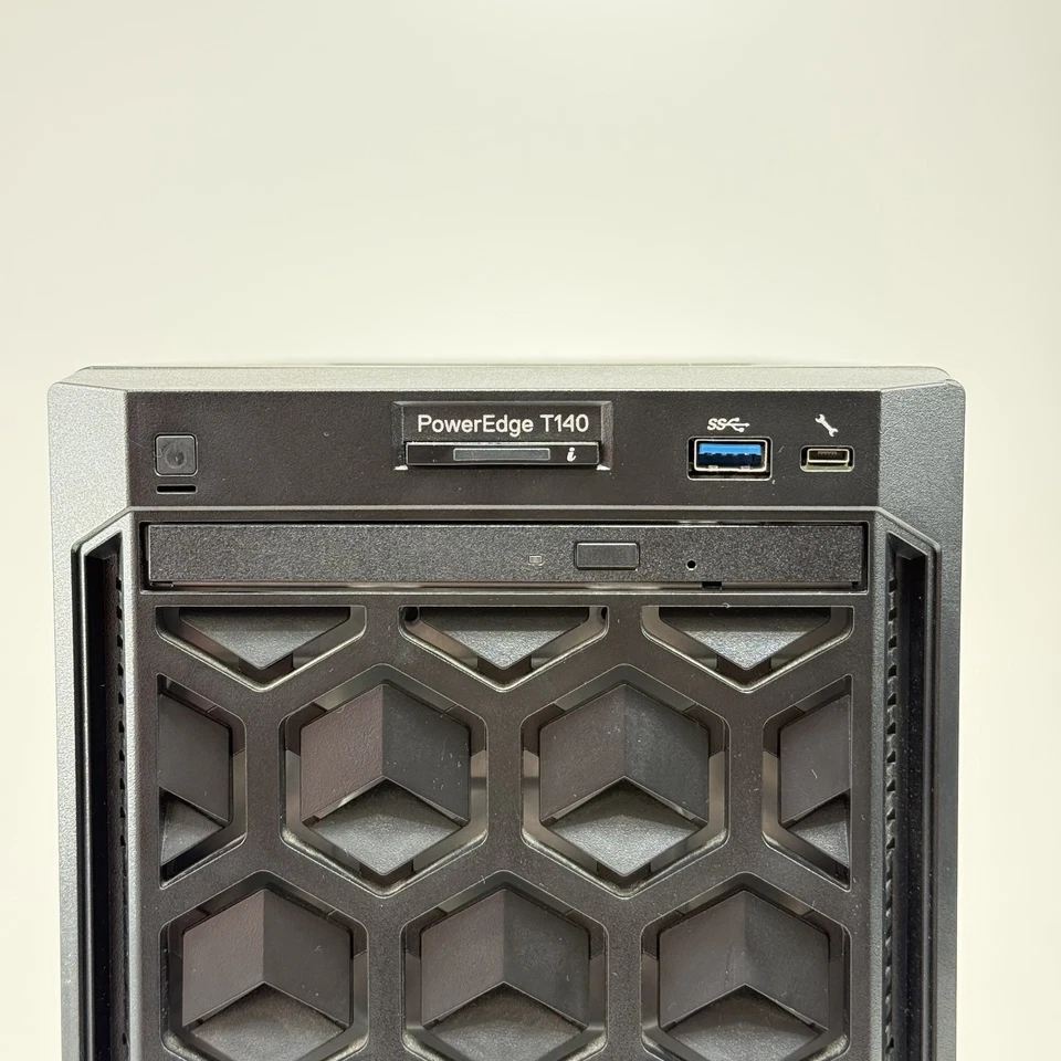 Dell EMC T140 Tower Xeon E-2224 3.4GHz, 16GB DDR4-2666 ECC, Black, 120G SSD - Image 4 of 4