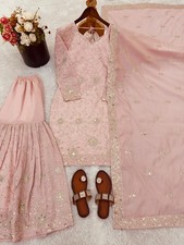 NEW INDIAN DESIGNER BOLLYWOOD WEDDING PAKISTANI SALWAR KAMEEZ PARTY WEAR DRESS