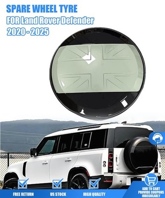 Spare Wheel Tyre Cover Fits For Defender 90 110 130 2020-2026 Grasmere Green